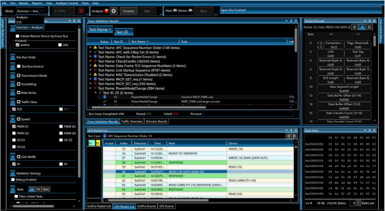 UFS4.0 Analyzer/Exerciser测试解决方案 UFS4.0 Analyzer/Exerciser测试解决方案